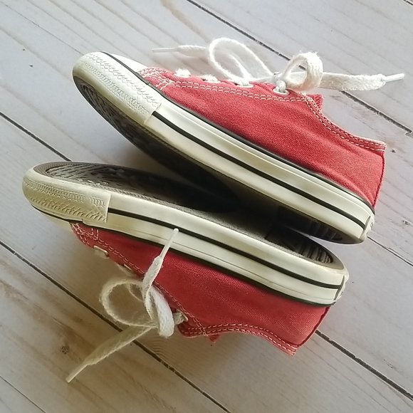 Red converse all star chucks size 8 - Picture 4 of 8